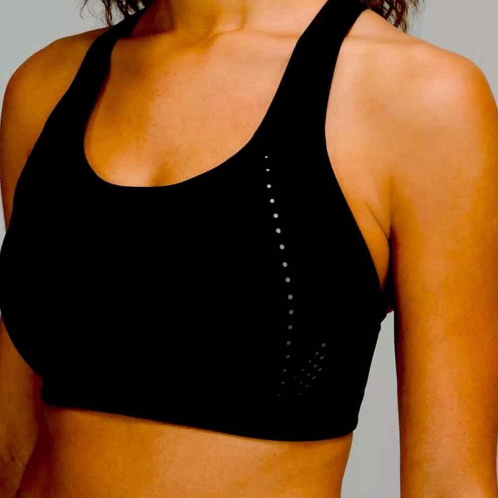 Lululemon Athletica Air Support Black Sports Bra